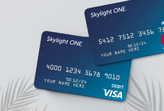 Deposit Money on Skylight Card Concept