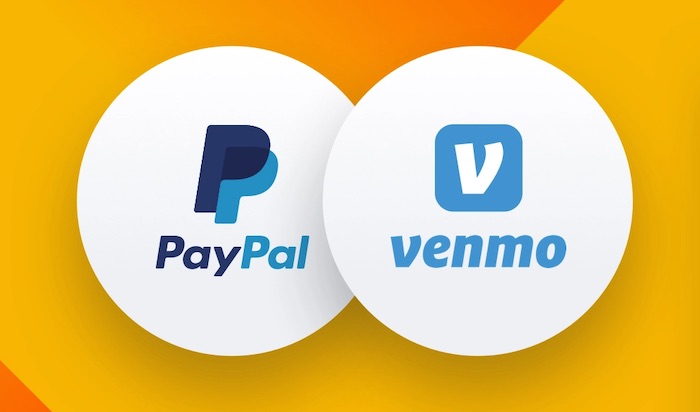 Send Money To My Friends Venmo Account From My PayPal Account - Concept