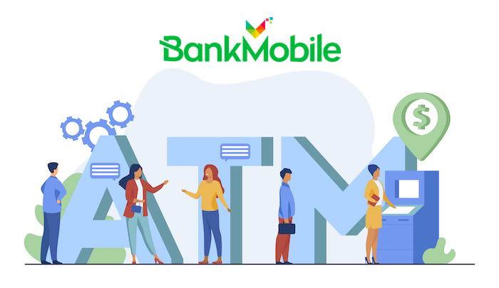 Withdraw Money From BankMobile Vibe Concept