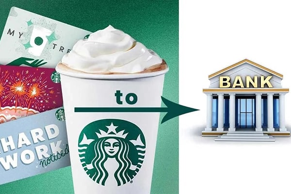 How to Transfer Money from a Starbucks Card to a Bank Account